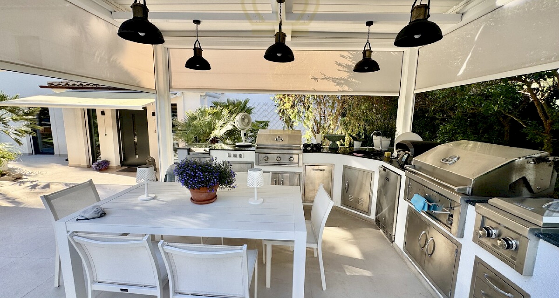Villa Santa Ponsa Aussenküche