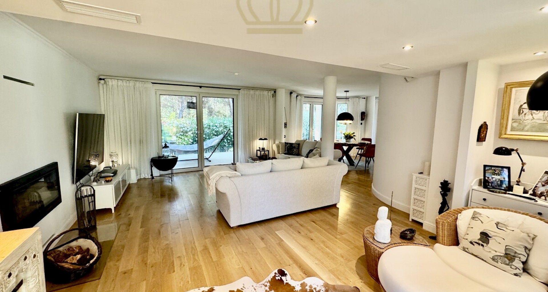 Villa Santa Ponsa Wohnzimmer Perspektive 2